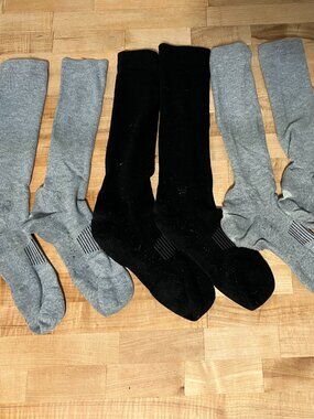 Lot of 3 pairs Mens Large Wrangler Boot Socks